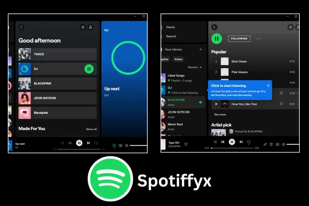 Spotify X DJ Music Feature