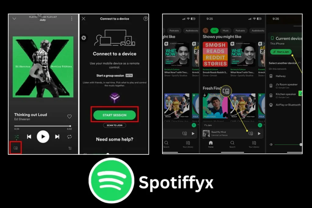 SpotifyX Feature Sharing Music