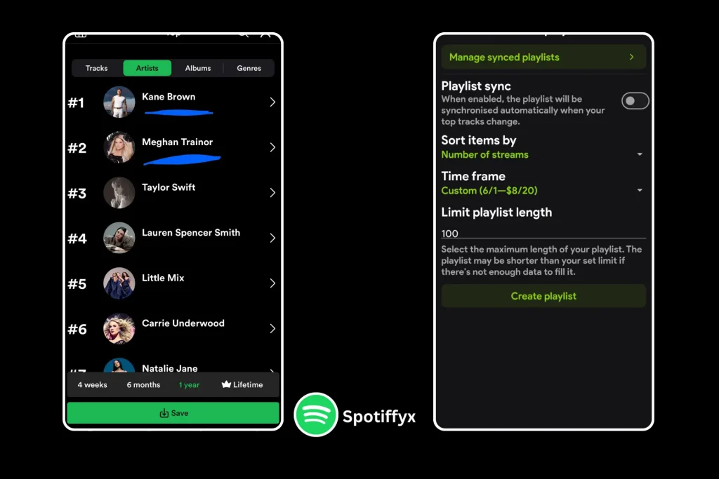 Spotify X APK Feature Spotify X Wrapped