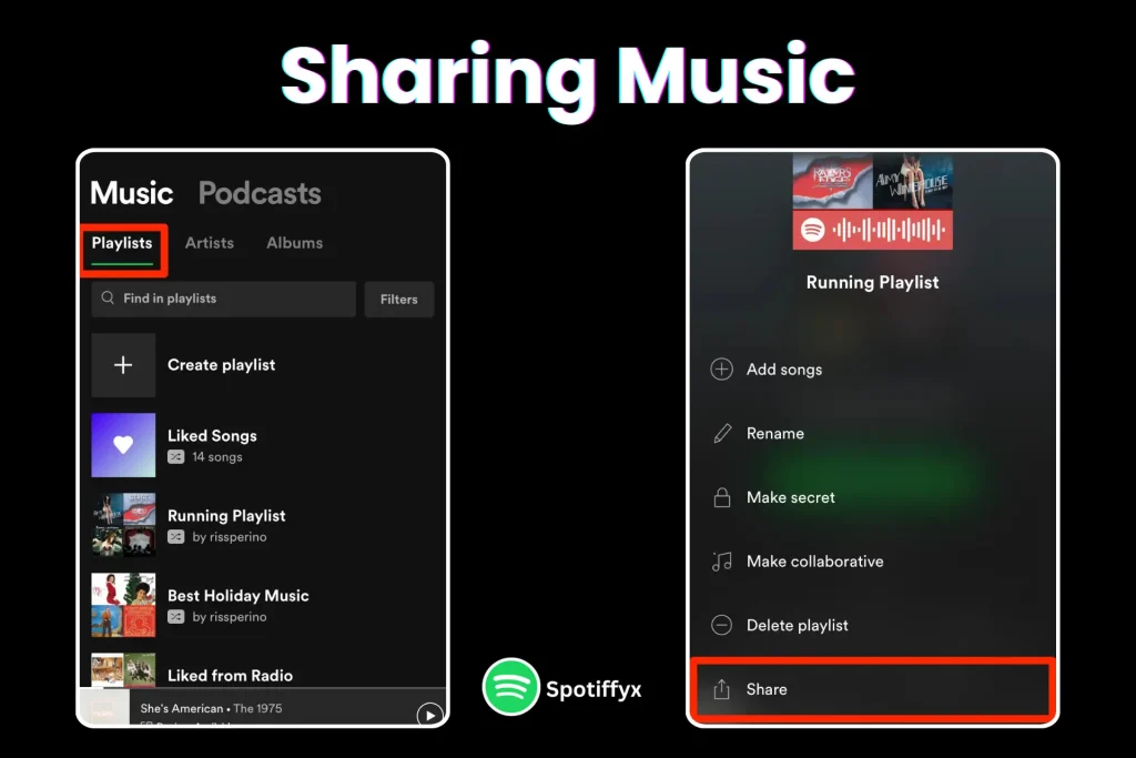 Spotify X APK Sharing Music